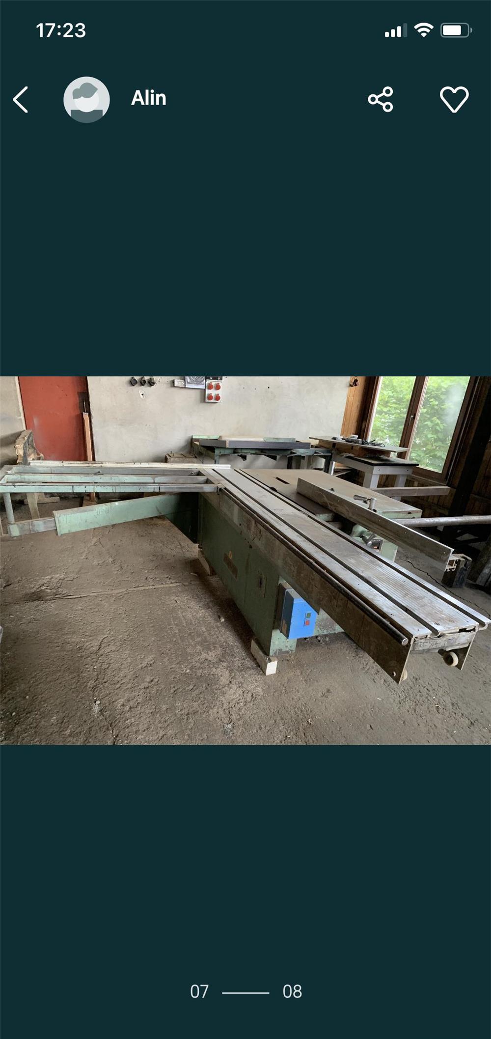 Vand utilaje lemn