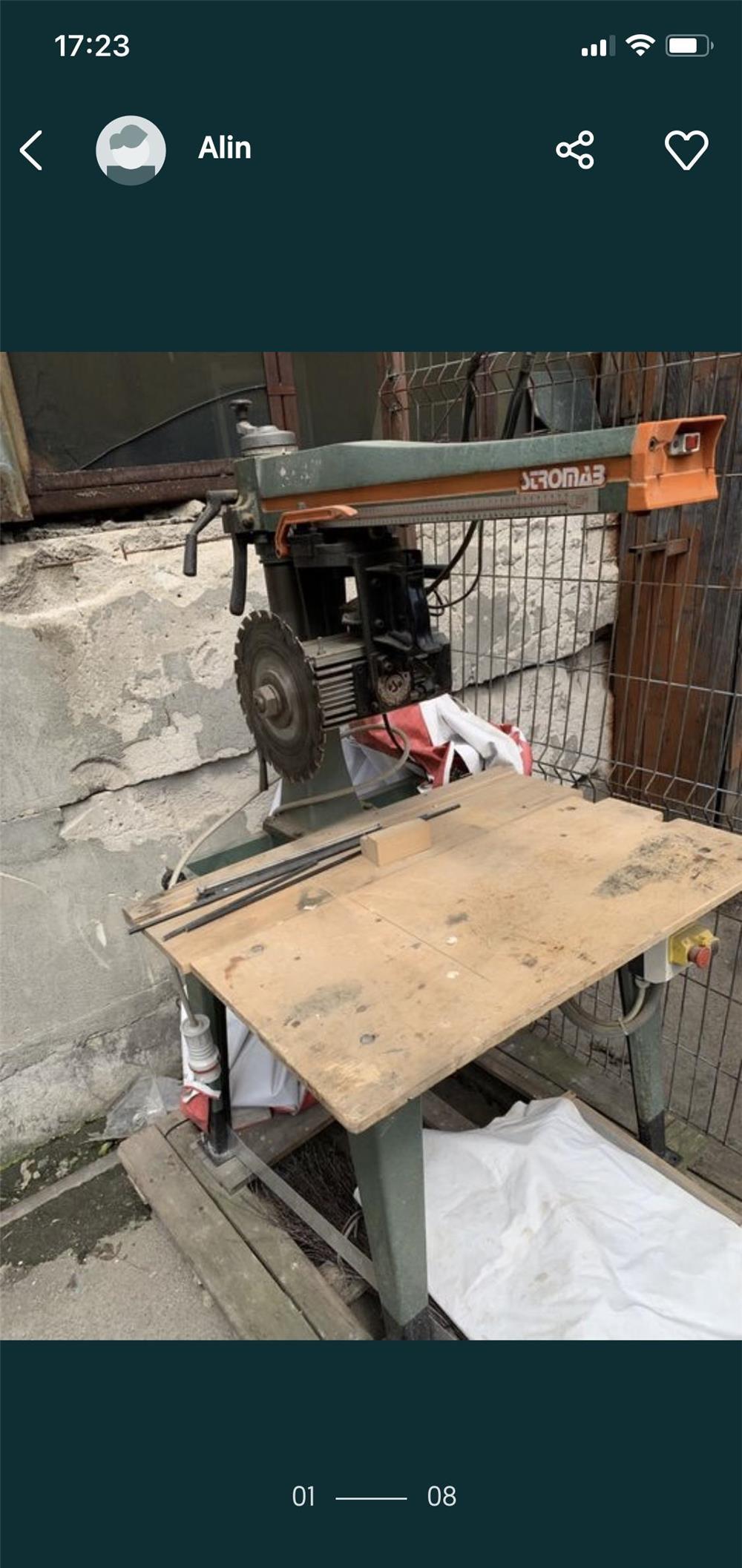 Vand utilaje lemn