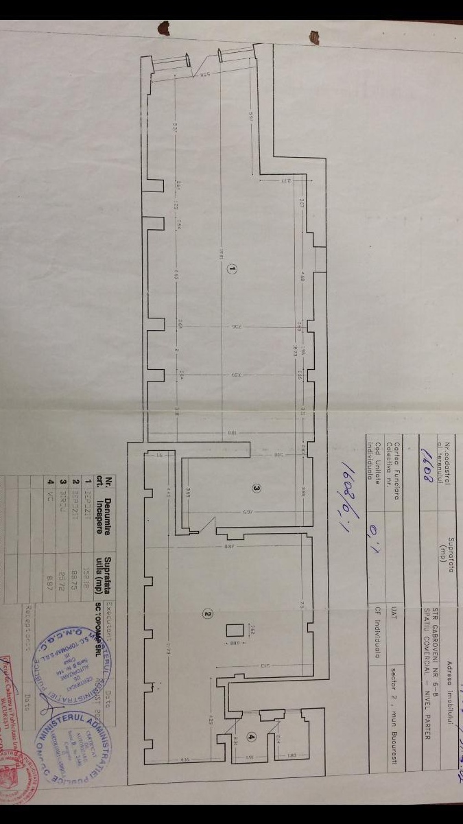 Vand/Inchiriez, spatiu comercial in centrul istoric pe strada Gabroveni 360 mp