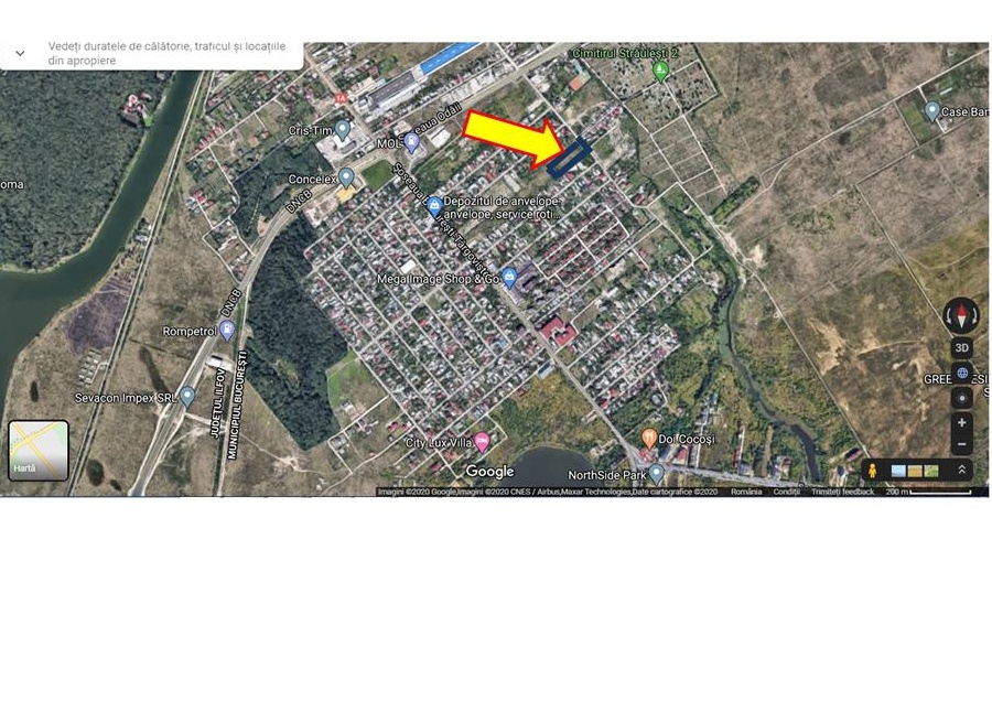 Vanzare 5000 mp Sector 1 Nord Straulesti