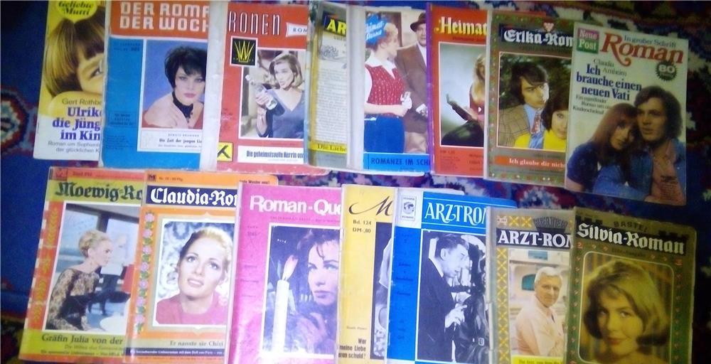 Vanzare romane de dragoste si cu subiecte medicale in limba germana