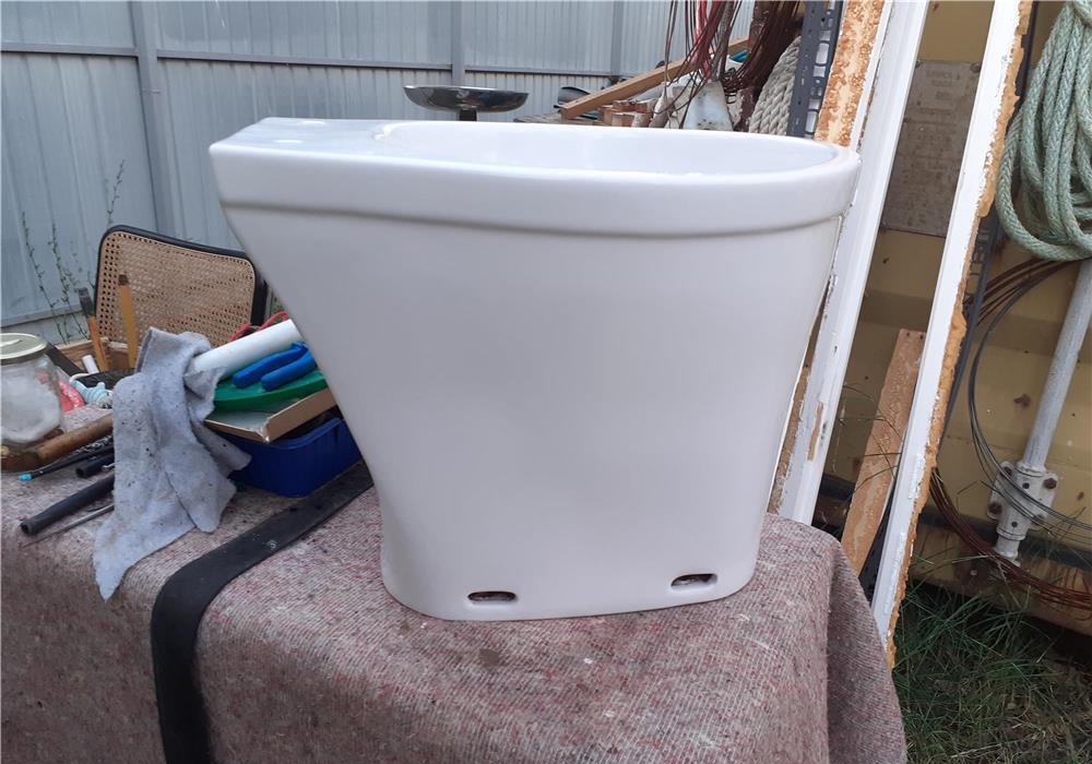Vas WC monobloc Rustic de curte