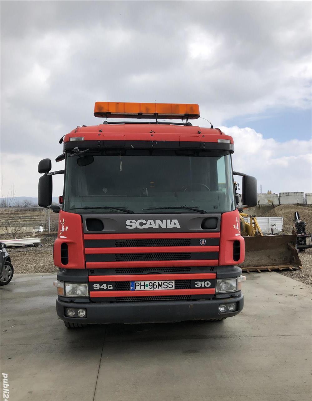 Vidanja autospeciala combi Scania 12 mc vacuum Demag Wittig si pompa Uraca