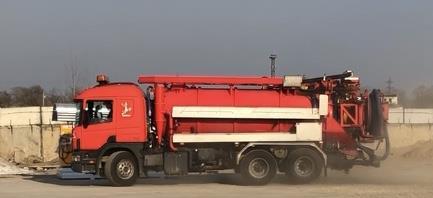 Vidanja autospeciala combi Scania 12 mc vacuum Demag Wittig si pompa Uraca