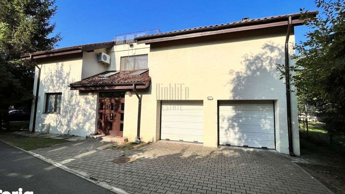 VILA 7 CAMERE, MOBILATA IN PIPERA DISPONIBILA DE LA 01 OCT 2022