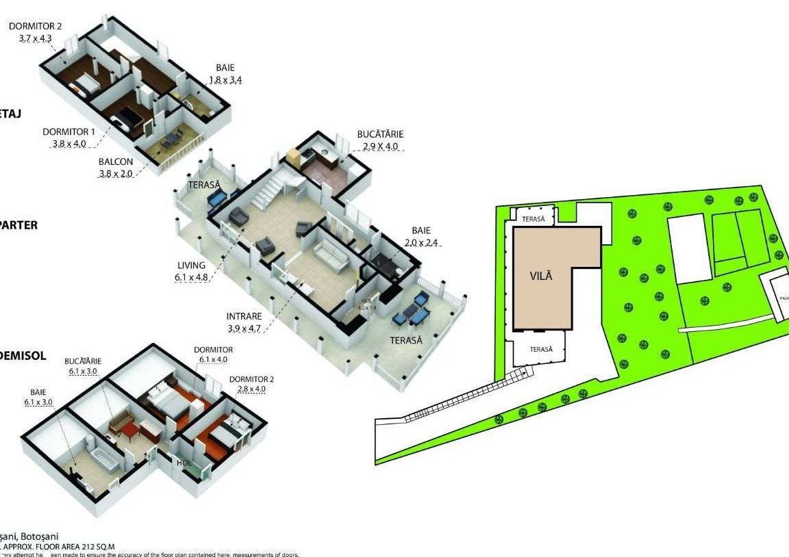 Vila in locatie linistita, DE VANZARE Str. Grigore Antipa- TUR VIRTUAL