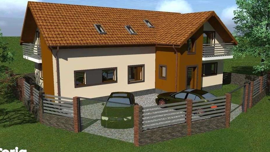 Vila moderna tip duplex