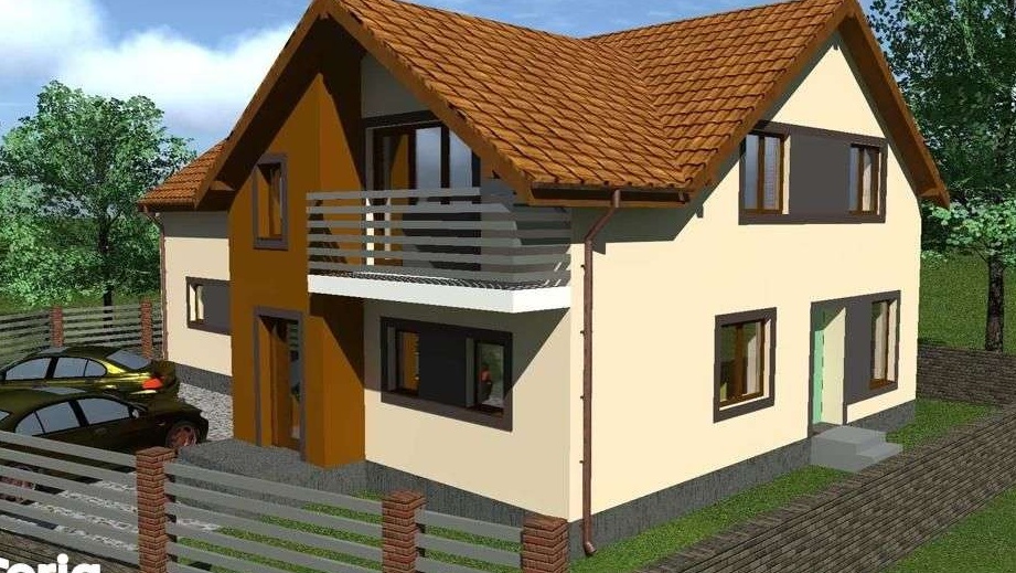 Vila moderna tip duplex
