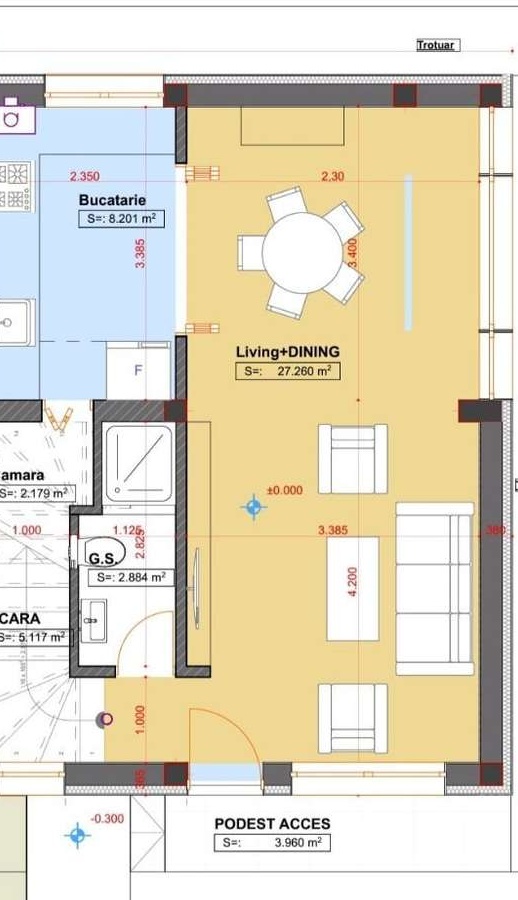 Vila P+E, Turcesti-Stadion, 1/2 Duplex