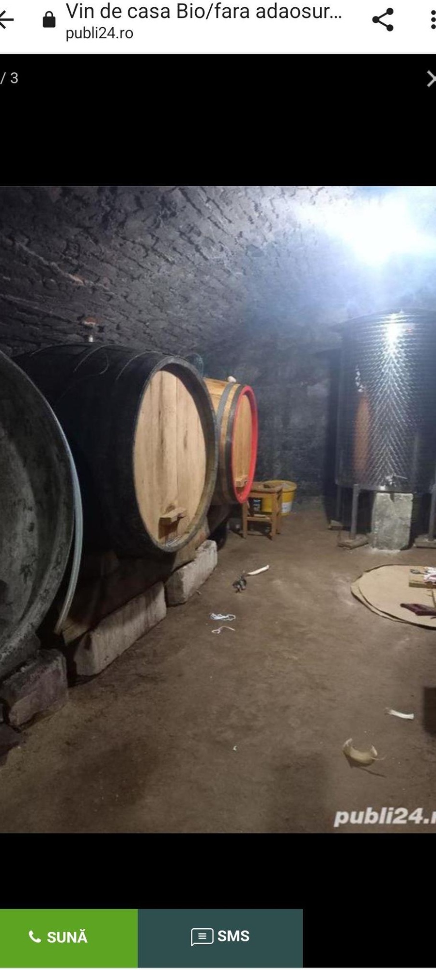 Vin de casa , Vin fără sulf sau alte adaosuri !