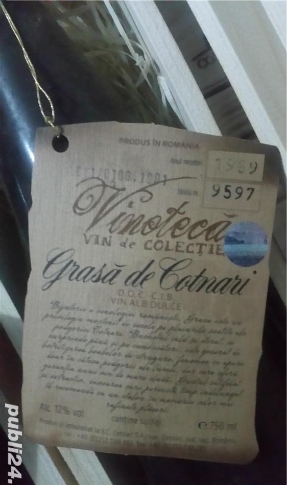 Vin vechi de colectie