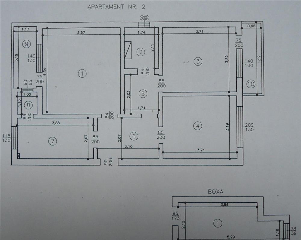 Vind apartament in Copou, str Codrescu 7C, bloc B3