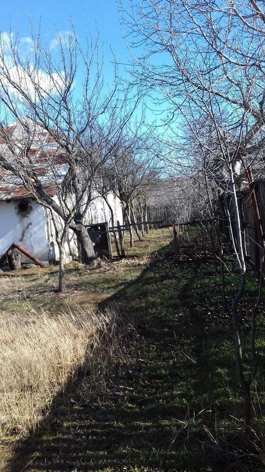 Vind cașa la curte 3 camere,construitâ în anul2000