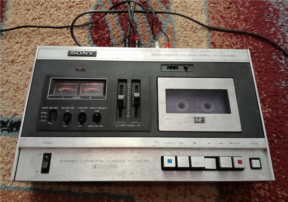 vind casetofon deck Sony