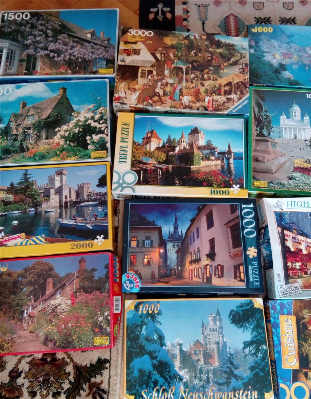 Vind PUZZLES diferite marimi in stare buna