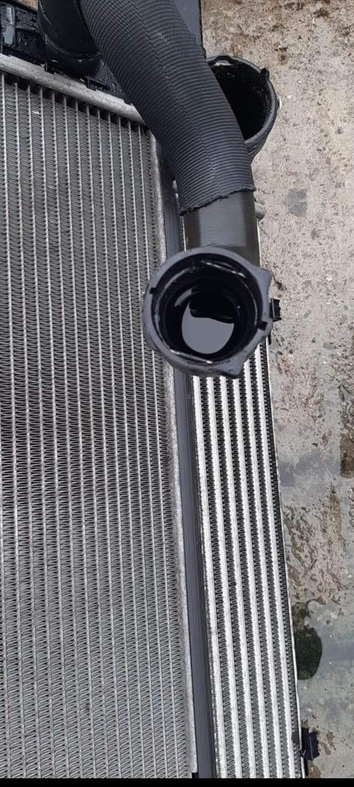 Vind radiator BMW e 91 163 cai