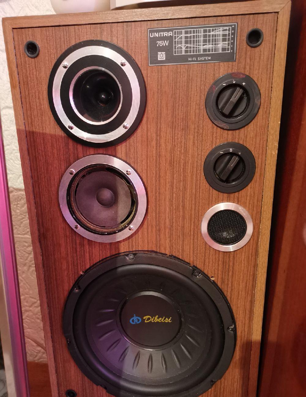 Vind receiver +boxe unitara 75w