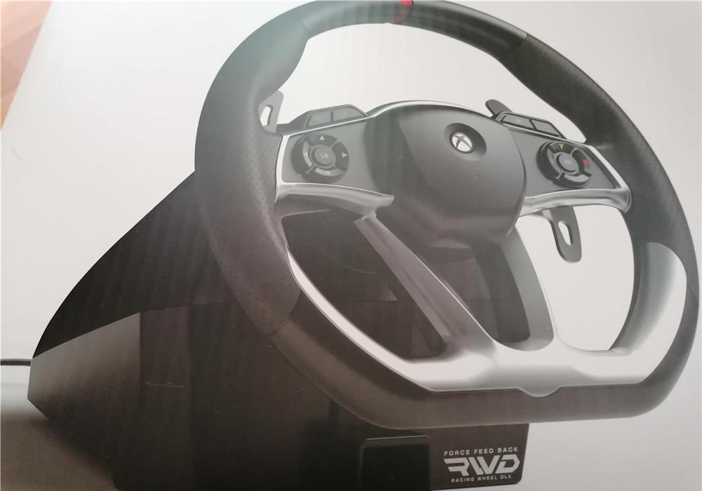 Volan HORI Force Feedback Racing Wheel DLX,NOU