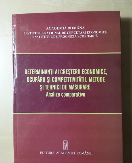 Vol."Determinanti ai cresterii economice"