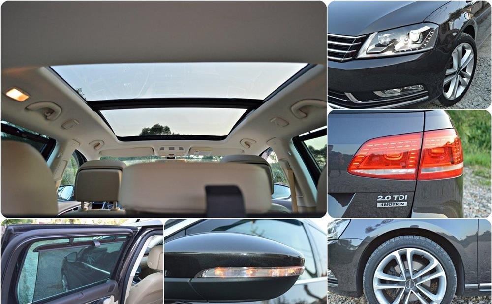 VOLKSWAGEN Passat B7, 4Motion, 140CP, An 2011, Panoramic, Alcantara Crem