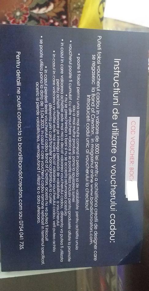 Voucher  cadou
