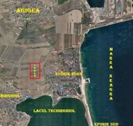 V/S Teren la EFORIE langa Marea Neagra & Lac Techirghiol cu Auto ATV