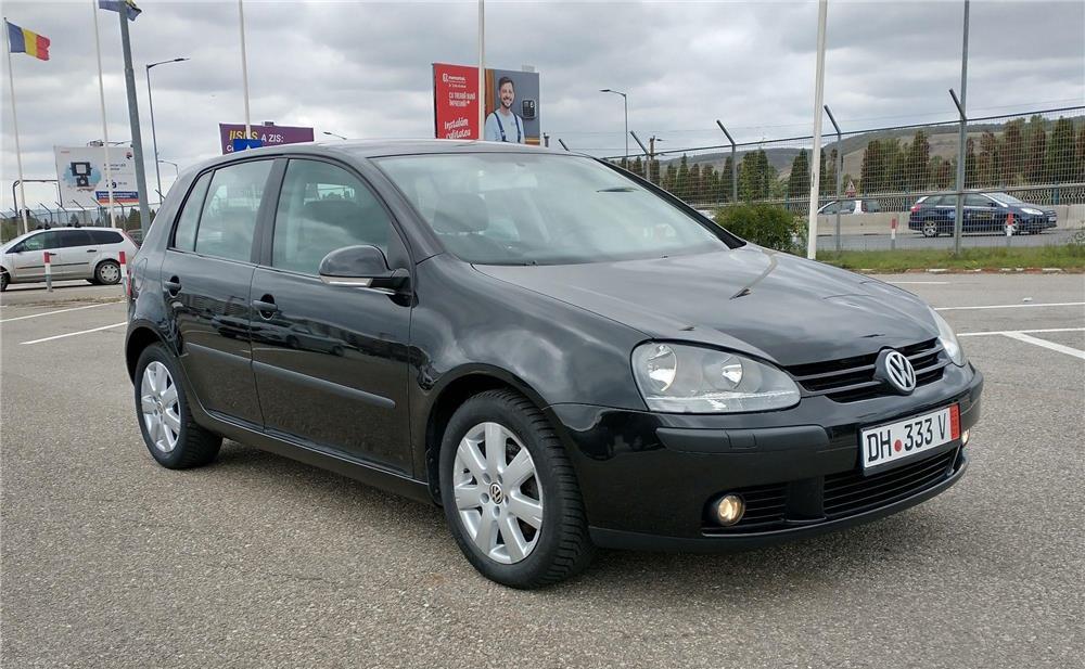 VW  GOLF 5 cu 100.000 km Full service Motor 1.6 Benzina  116 CP Klima incalzire scaune