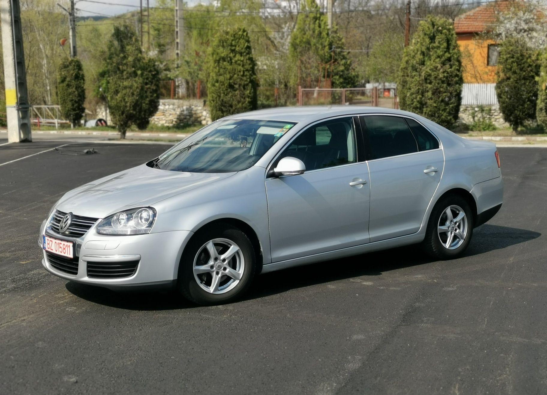 Vw jetta 19 tdi, xenon, piele, navi