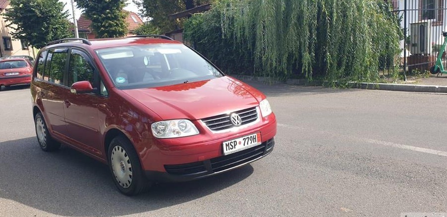 vw touran 1.6 benzina 102 cp an 2006