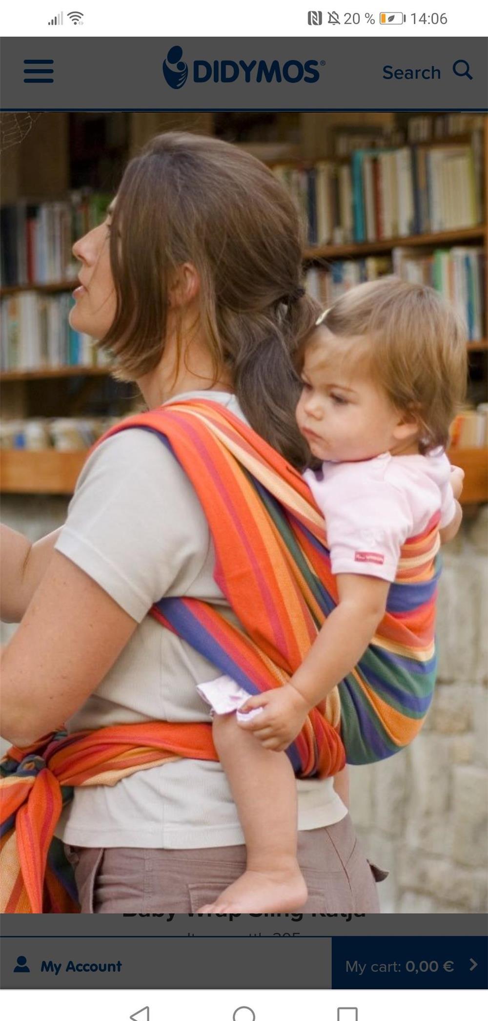 Wrap țesut Didymos marimea 5