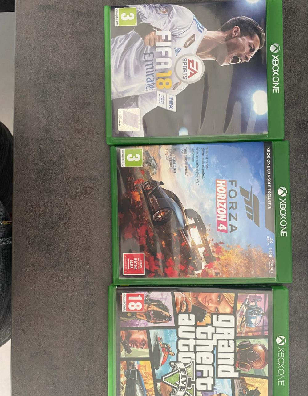 Xbox One S+GTA5, Forza Horizon 4 si Fifa18