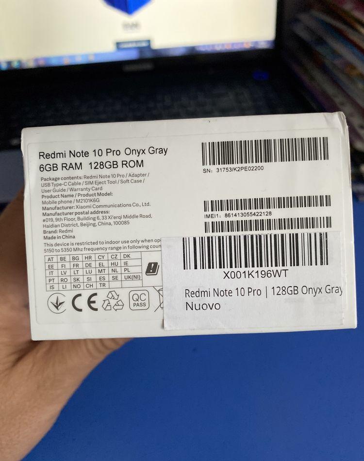 Xiaomi Redmi Note 10Pro, 128GB, Onyx Gray, NOU Sigilat