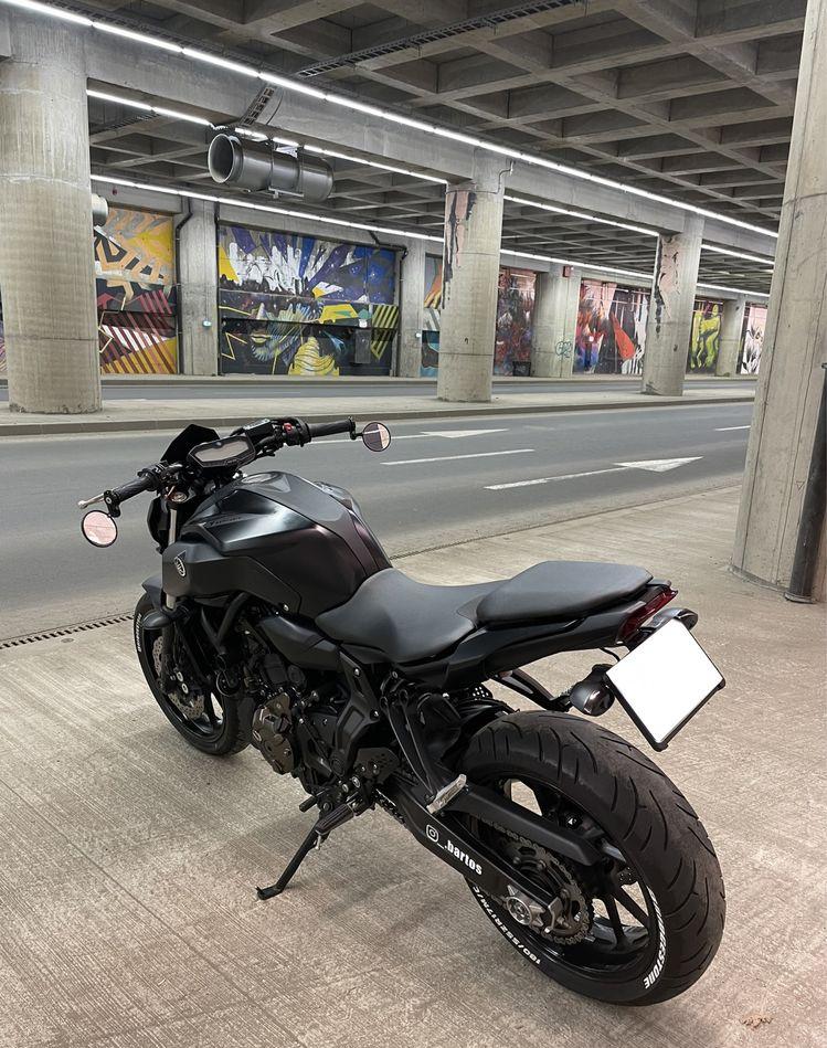 Yamaha MT 07 A2/A