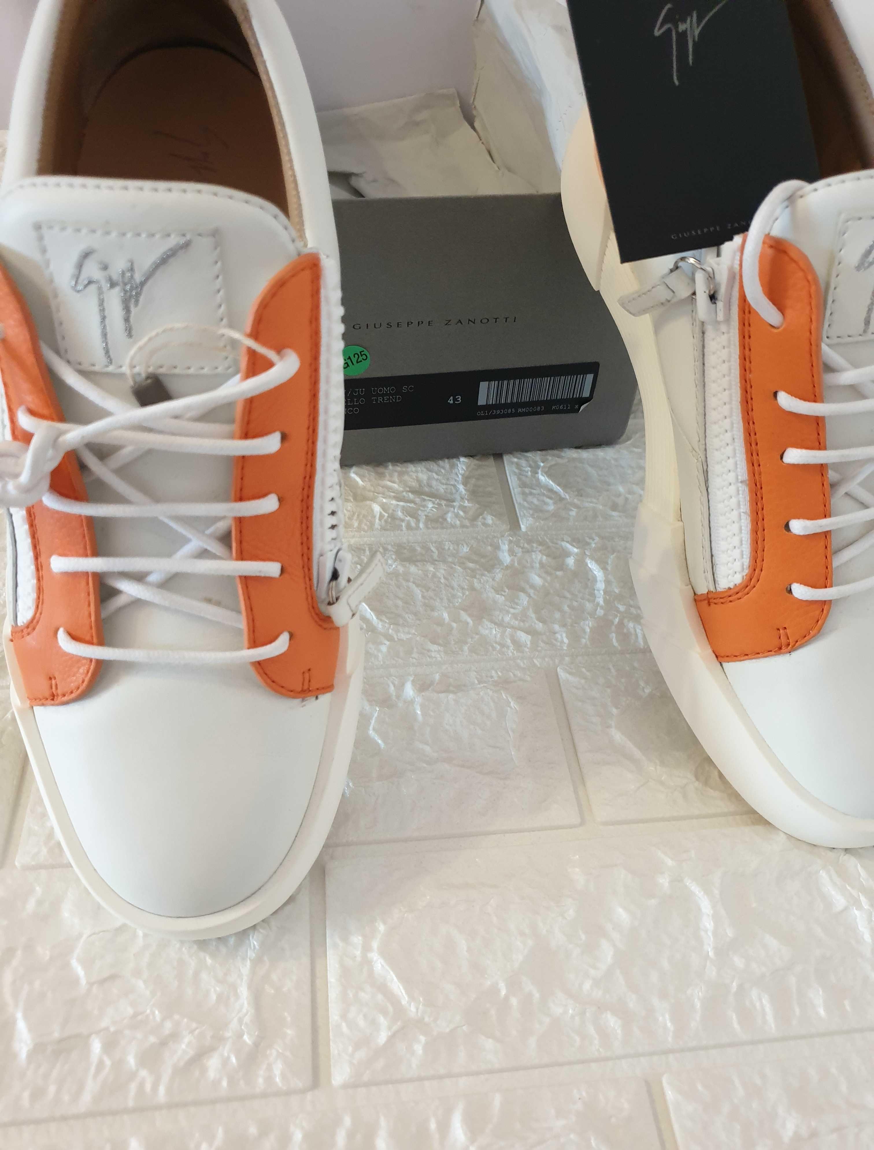 Zanotti de piele originali ca noi 43 albi