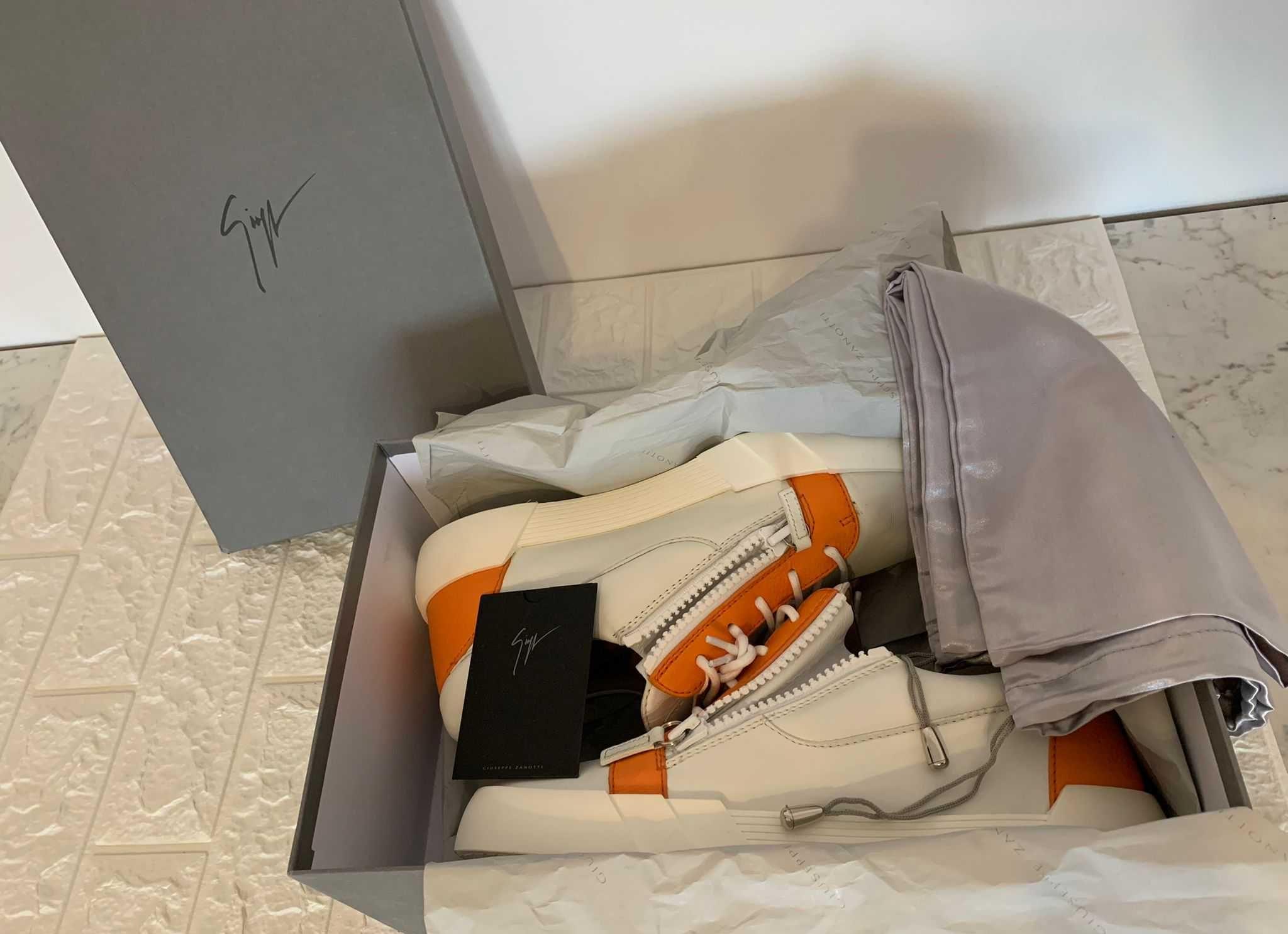 Zanotti de piele originali ca noi 43 albi