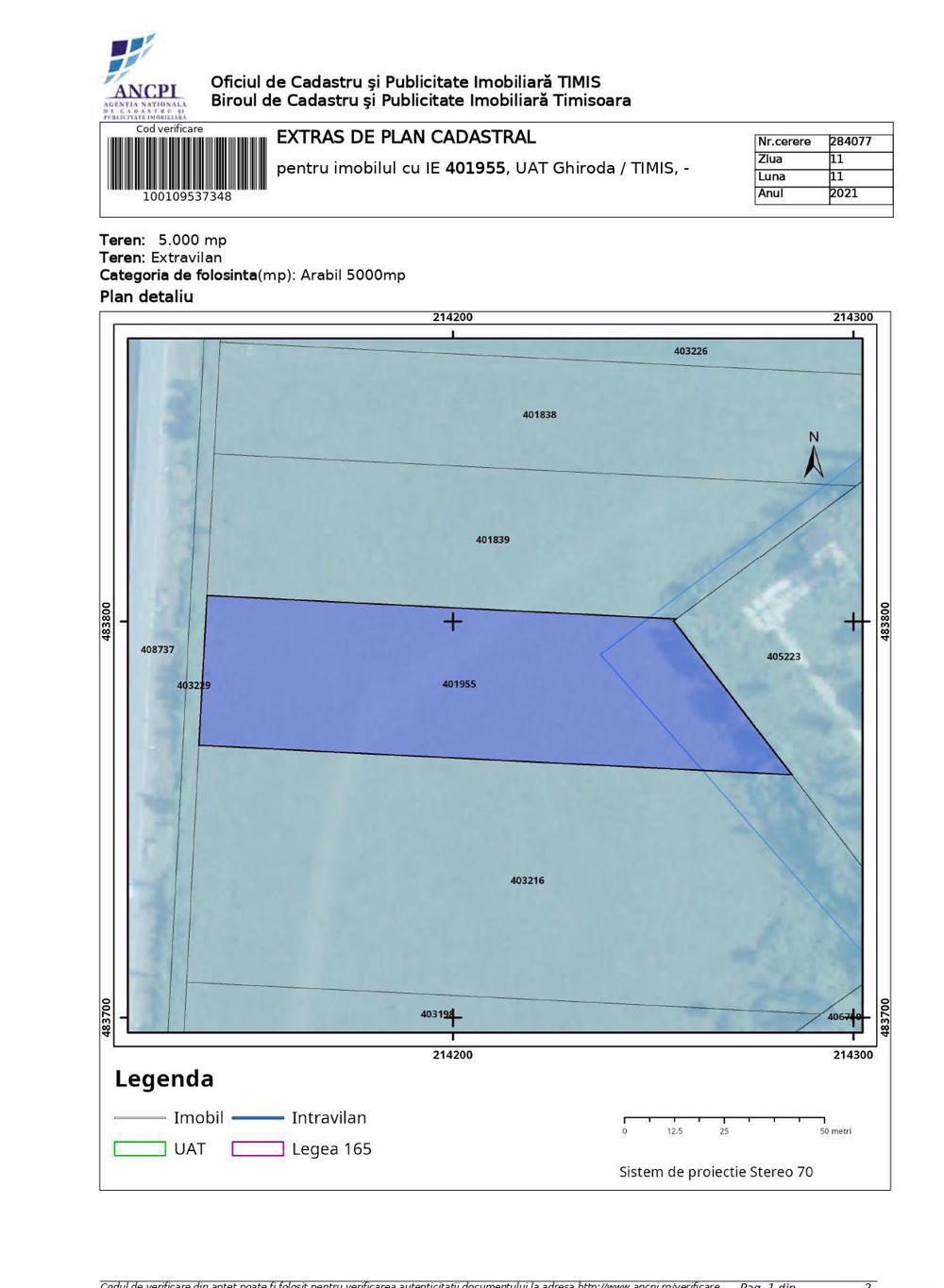 Zona Aeroport | Teren 10.002 mp | Ghiroda | Comision 0%